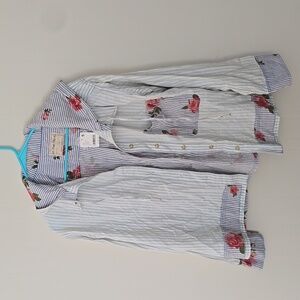 We The Free hooded jacket with flowers